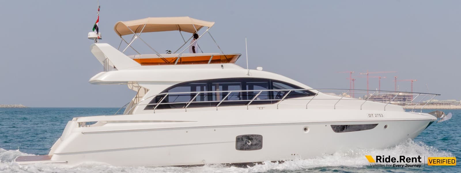 Sky Walker GIB 52 Feet Luxury Yacht In Dubai 2022 2