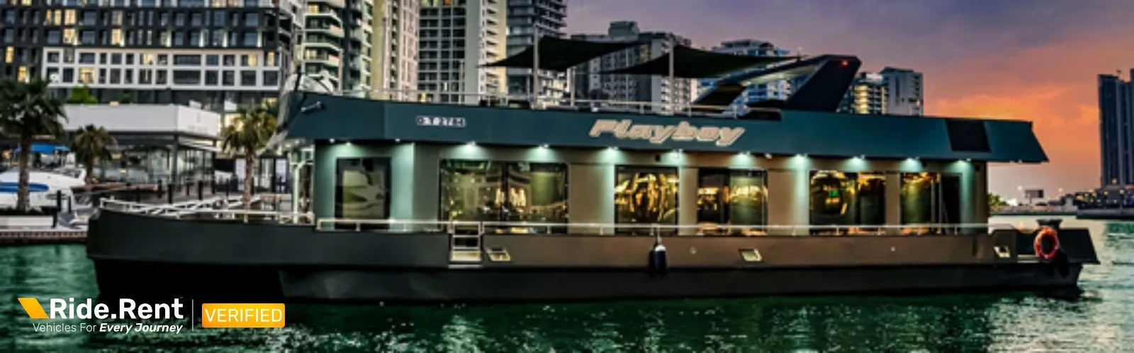 Playboy 100 feet House Boat 2024 4