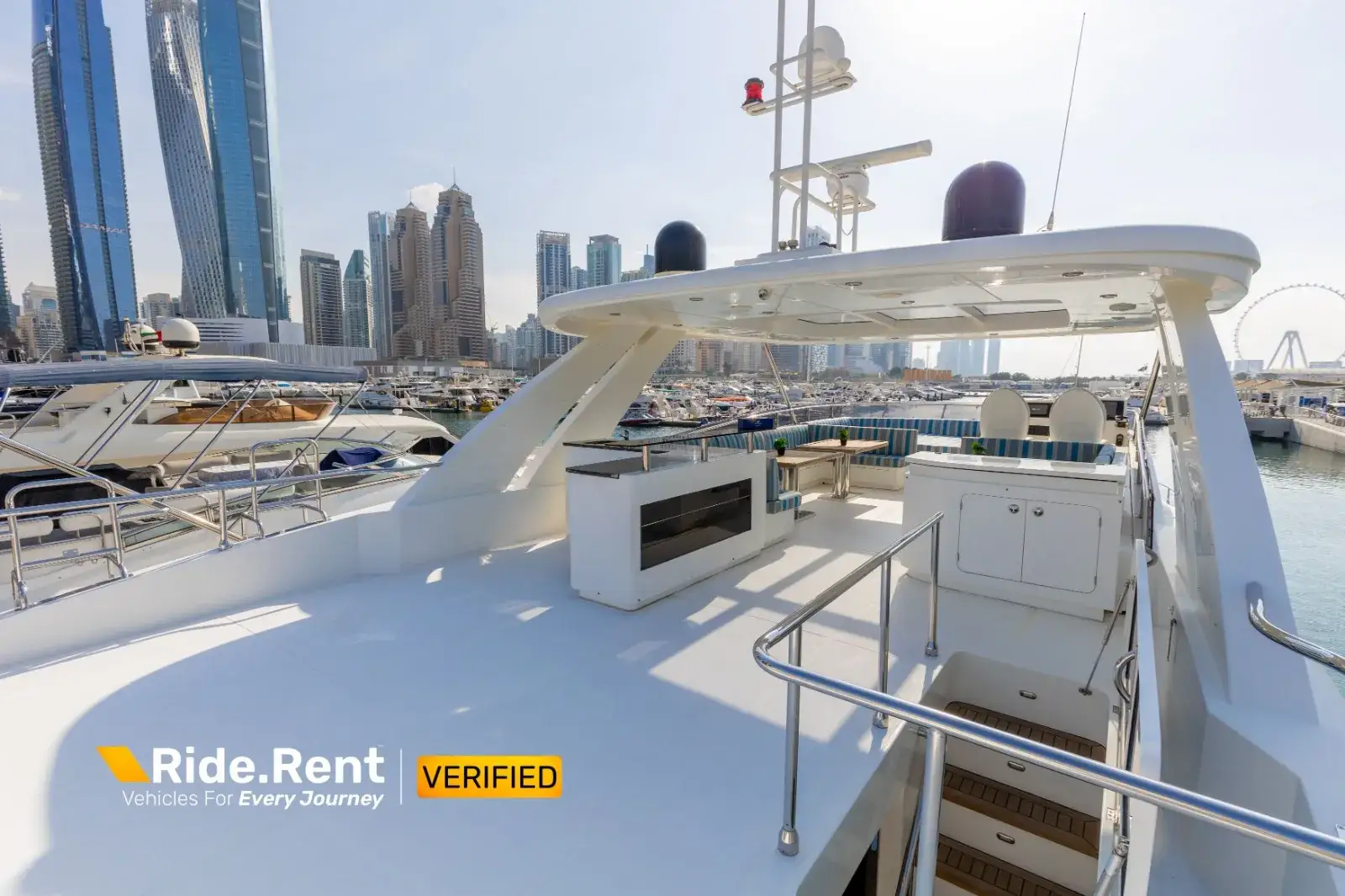 Sky Walker Caliente 96 Feet Luxury Yacht 2017 3