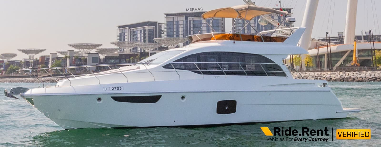 Sky Walker GIB 52 Feet Luxury Yacht In Dubai 2022 3