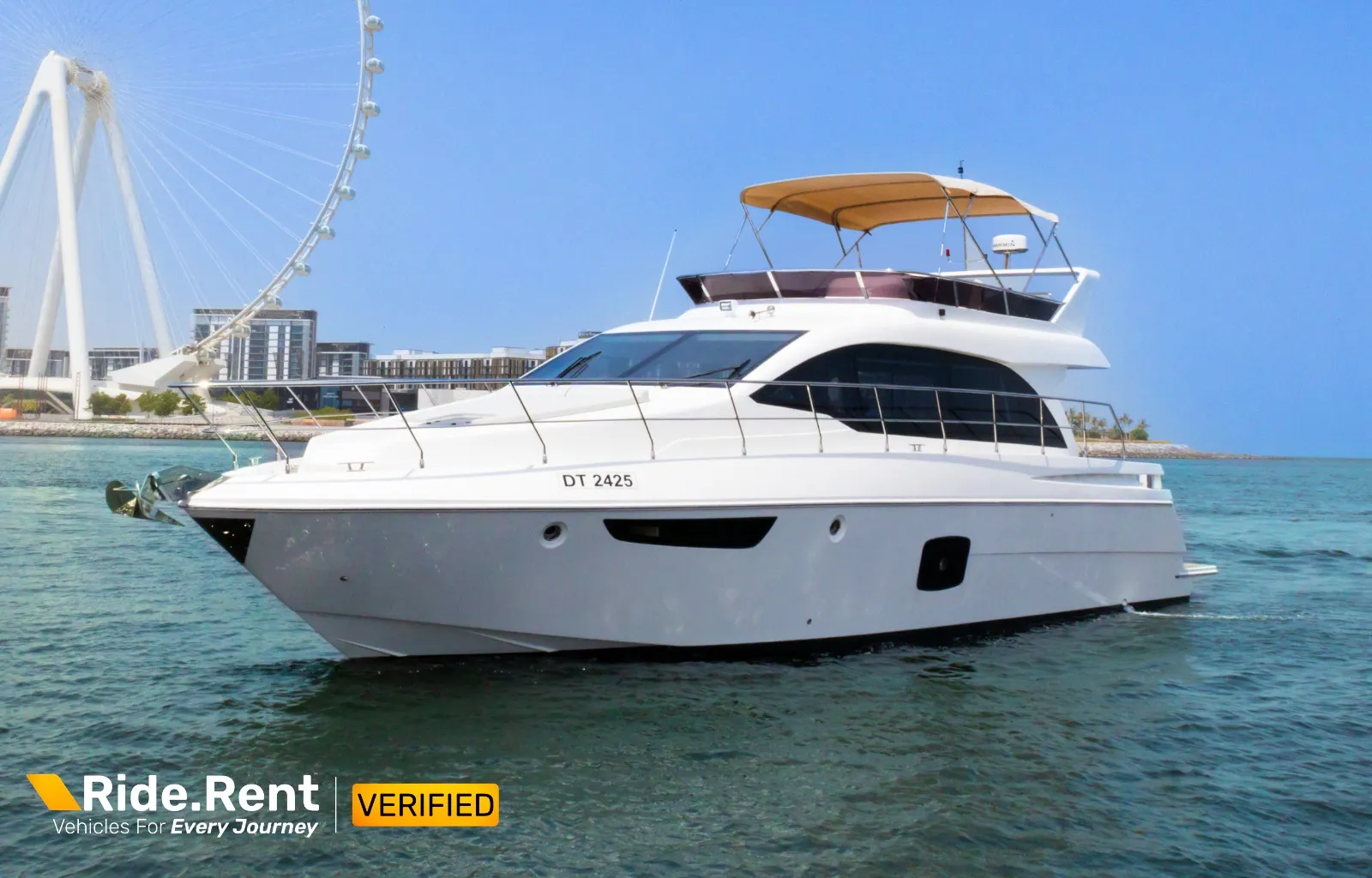 Sky Walker EBB 52 Feet Luxury Yacht 2023
