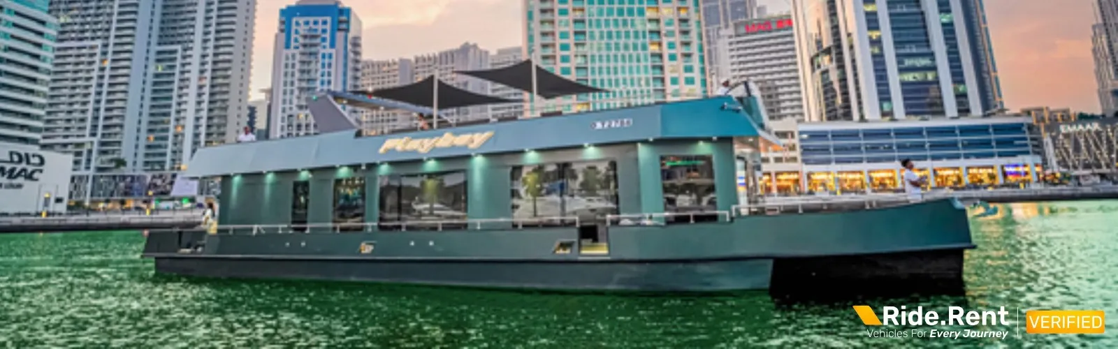 Playboy 100 feet House Boat 2024 2